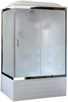 Душевая кабина 120х80х217 см Royal Bath RB8120BP2-M-CH-R матовое