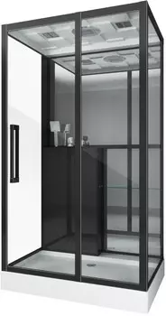 Душевая кабина 120х82х215 см Grossman GR267 прозрачное