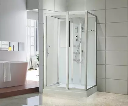 Душевая кабина 120х90х220 см Black &amp; White Galaxy 5509120 прозрачное