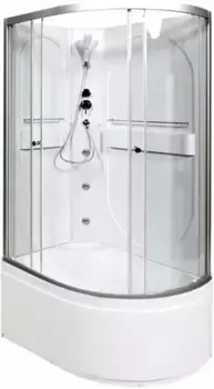 Душевая кабина 120x80x200 см Deto L620LNGM прозрачное