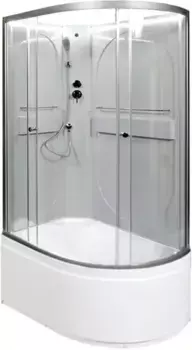 Душевая кабина 120x80x200 см Deto L620LNLED прозрачное