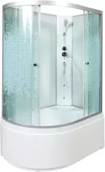 Душевая кабина 120x80x200 см Deto L920RNGM интимато