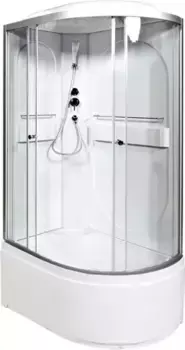 Душевая кабина 120x80x215 см Deto L620L прозрачное