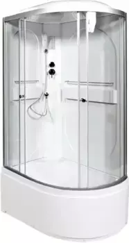 Душевая кабина 120x80x215 см Deto L620LEL прозрачное