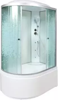 Душевая кабина 120x80x215 см Deto L920RGM+EL интимато