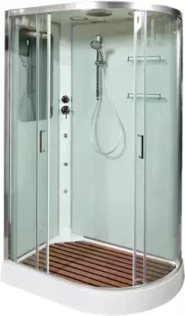 Душевая кабина 120x80x220 см Deto A102LGM прозрачное