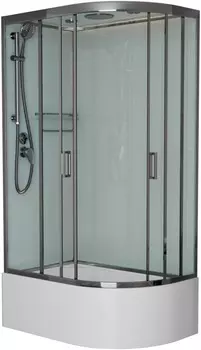 Душевая кабина 120x80x220 см Frank F412/2L М Brilliant 20106 текстурное стекло