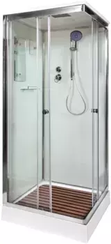 Душевая кабина 120x90x220 см Deto K402SEL прозрачное