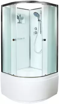 Душевая кабина 80x80x208 см Deto D80 матовое