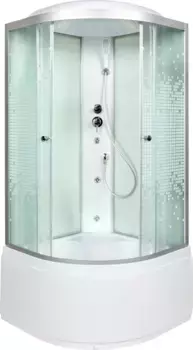 Душевая кабина 80x80x215 см Deto L980GM интимато