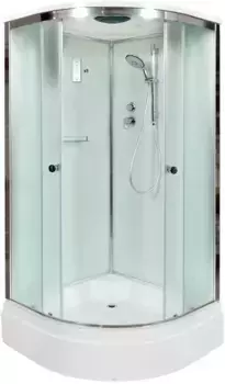 Душевая кабина 80x80x220 см Deto D278SEL матовое