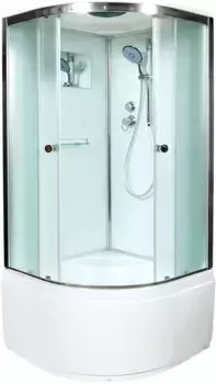 Душевая кабина 80x80x220 см Deto D80S матовое