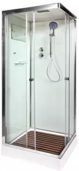 Душевая кабина 80x80x220 см Deto K408S прозрачное