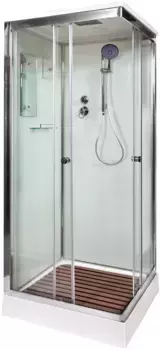 Душевая кабина 80x80x220 см Deto K408SEL прозрачное