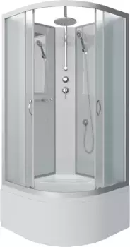 Душевая кабина 80x80x240 см Niagara NG-2307-14BKT матовое