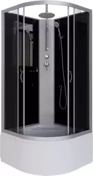 Душевая кабина 80x80x240 см Niagara NG-2507-14BKT тонированное