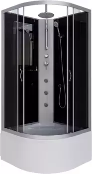 Душевая кабина 80x80x240 см Niagara NG-2507-14BKTG тонированное