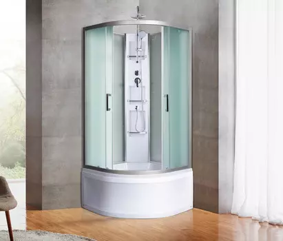 Душевая кабина 90*90*196 River AMUR Б/К 90/46 МТ