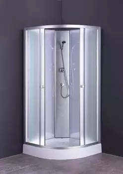 Душевая кабина 90х90х205 см Niagara 4440823BKN матовое
