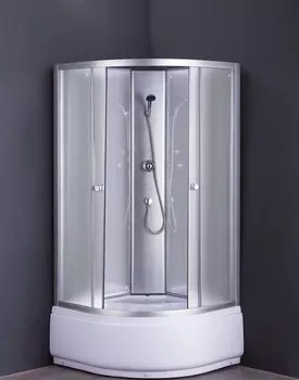 Душевая кабина 90х90х205 см Niagara 7770824BKN матовое