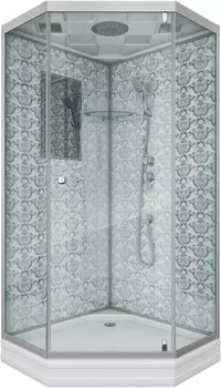 Душевая кабина 90x90x210 см Niagara NG-7701DW прозрачное