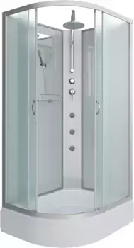 Душевая кабина 90x80x240 см Niagara NG-33984-14RBKTG матовое