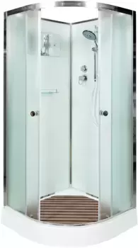 Душевая кабина 90x90x208 см Deto D09 матовое