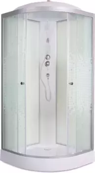 Душевая кабина 90x90x215 см Deto L909EL интимато