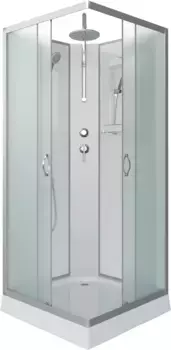 Душевая кабина 90x90x240 см Niagara NG-1101-14BKT матовое