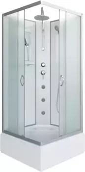 Душевая кабина 90x90x240 см Niagara NG-1108-14BKTG матовое