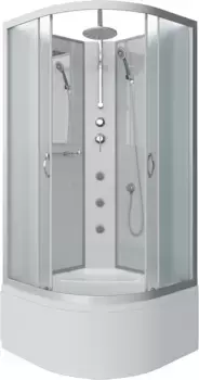 Душевая кабина 90x90x240 см Niagara NG-2308-14BKTG матовое