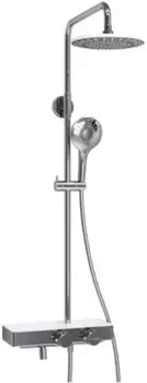 Душевая система 225 мм WasserKRAFT Aller A113.067.101.CH Thermo