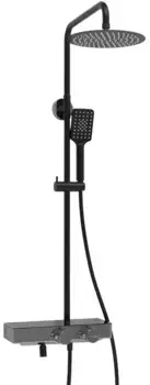 Душевая система 248 мм WasserKRAFT Abens A114.258.130.CB Thermo