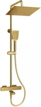Душевая система 300 мм WasserKRAFT Aisch A199.260.201.BG Thermo