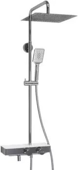 Душевая система 300 мм WasserKRAFT Aller A113.118.126.CH Thermo