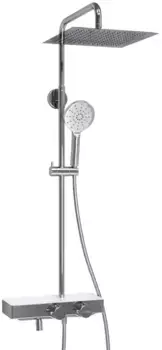 Душевая система 300 мм WasserKRAFT Aller A113.118.127.CH Thermo