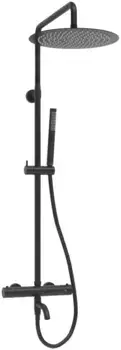 Душевая система 300 мм WasserKRAFT Elbe A288.160.217.BM Thermo