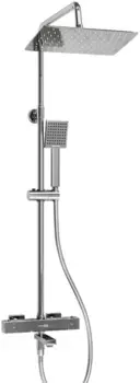 Душевая система 300x200 мм WasserKRAFT A199.069.141.087.CH Thermo