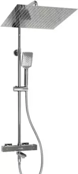 Душевая система 400 мм WasserKRAFT A199.119.126.087.CH Thermo