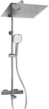 Душевая система 400 мм WasserKRAFT A199.119.065.087.CH Thermo