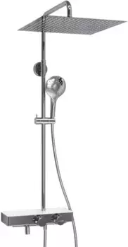 Душевая система 400 мм WasserKRAFT Aller A113.119.101.CH Thermo