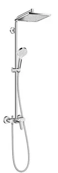 Душевая система Hansgrohe Crometta E 240 1jet Showerpipe 27284000