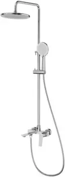 Душевая система Splenka S04.24 250 мм, со смесителем, хром