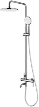 Душевая система Splenka S221.24.05 250 мм, со смесителем, сатин