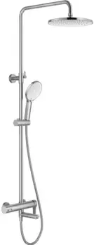 Душевая система Splenka S223.24.05 250 мм, со смесителем, сатин