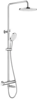 Душевая система Splenka S223.26 250 мм, с термостатом, хром