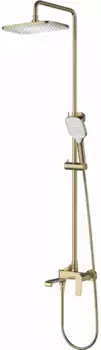 Душевая система Splenka S31.24.03 320x210 мм, со смесителем, золотой матовый