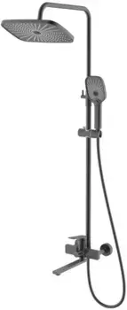 Душевая система Splenka S40.24.07 300x190 мм, со смесителем, серый матовый