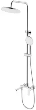 Душевая система Splenka S41.24 250 мм, со смесителем, хром