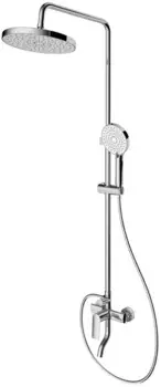 Душевая система Splenka S50.24 250 мм, со смесителем, хром